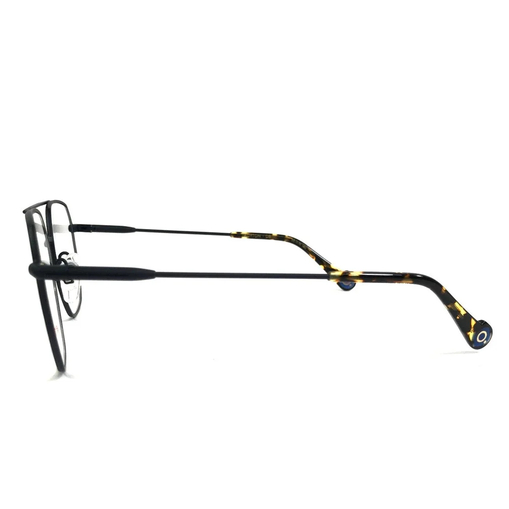 Etnia Barcelona Eyeglasses Frames ADYTON DB Dark Blue Aviator Wire Rim 55-16-140